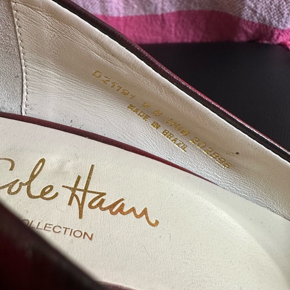 LAST CHANCE $ CUT Cole haan red high heels size 9 - Picture 4 of 9